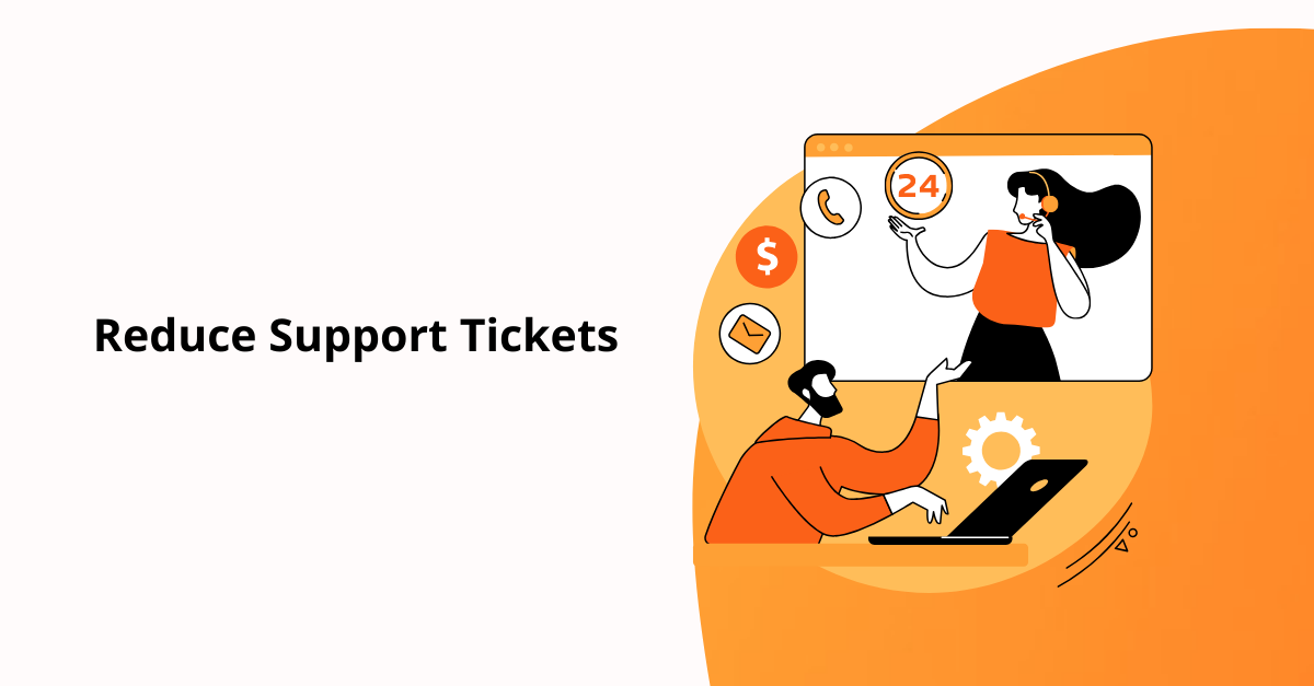 support ticket cartoon and title of the blog